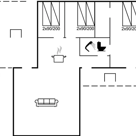 Nicklas - 250m From The Sea By Interhome Сasa de vacaciones Nedre Lysabild